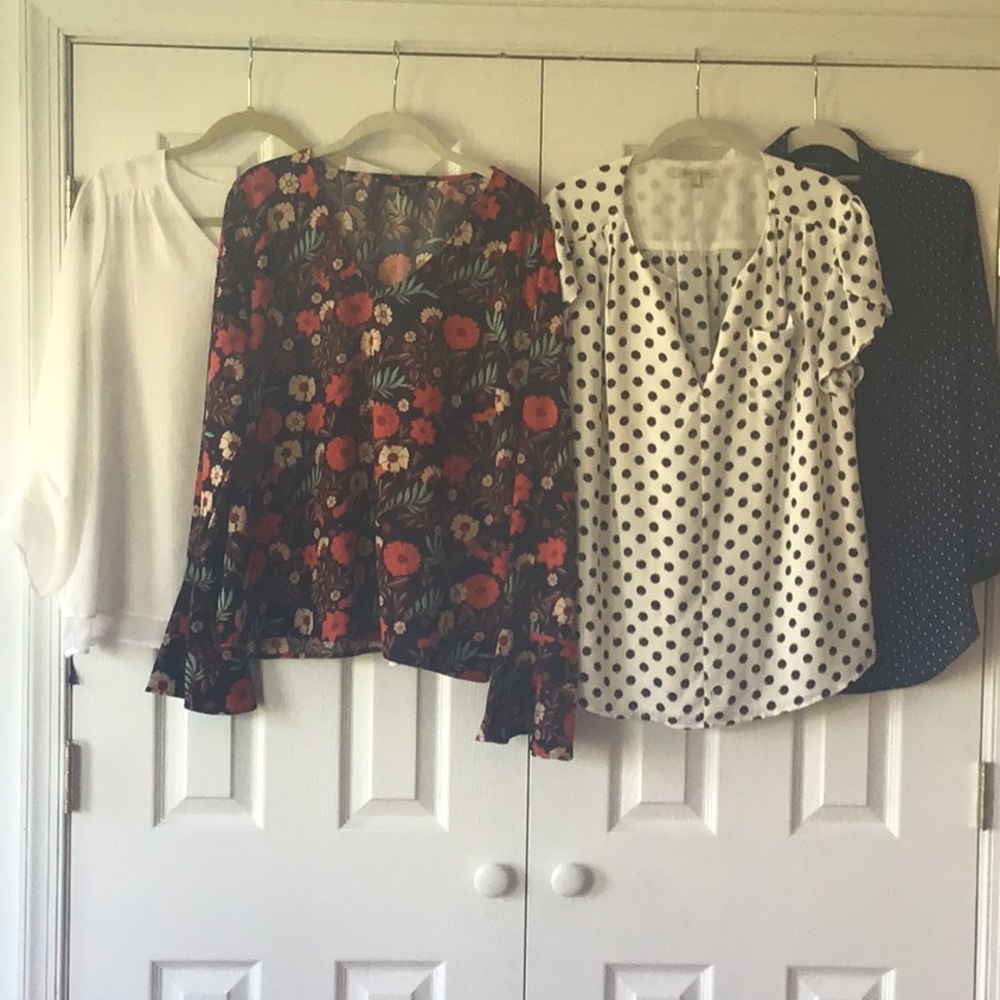 Stitch Fix Blouses, lot of 4, size XL